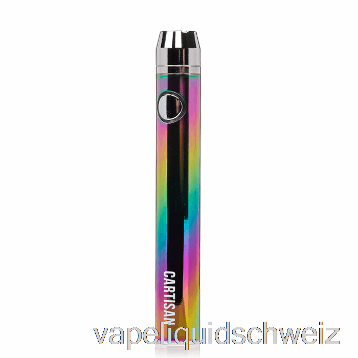 Cartisan Button VV 650 510 Batterie Rainbow Vape Schweiz